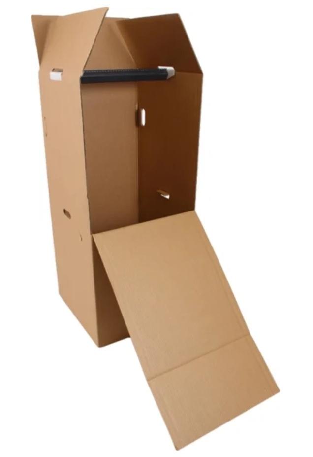 Garderobslåda 2-pack (520 × 520 × 1180 mm)