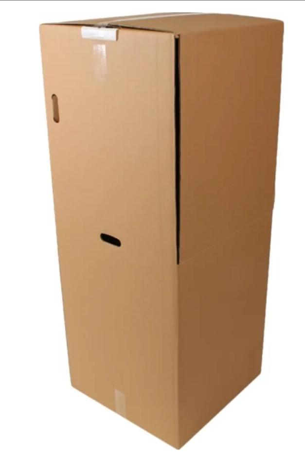Garderobslåda 2-pack (520 × 520 × 1180 mm)